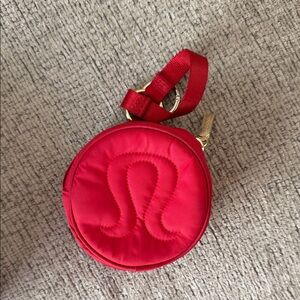 lululemon athletica Vibrant Red Cosmetic Case